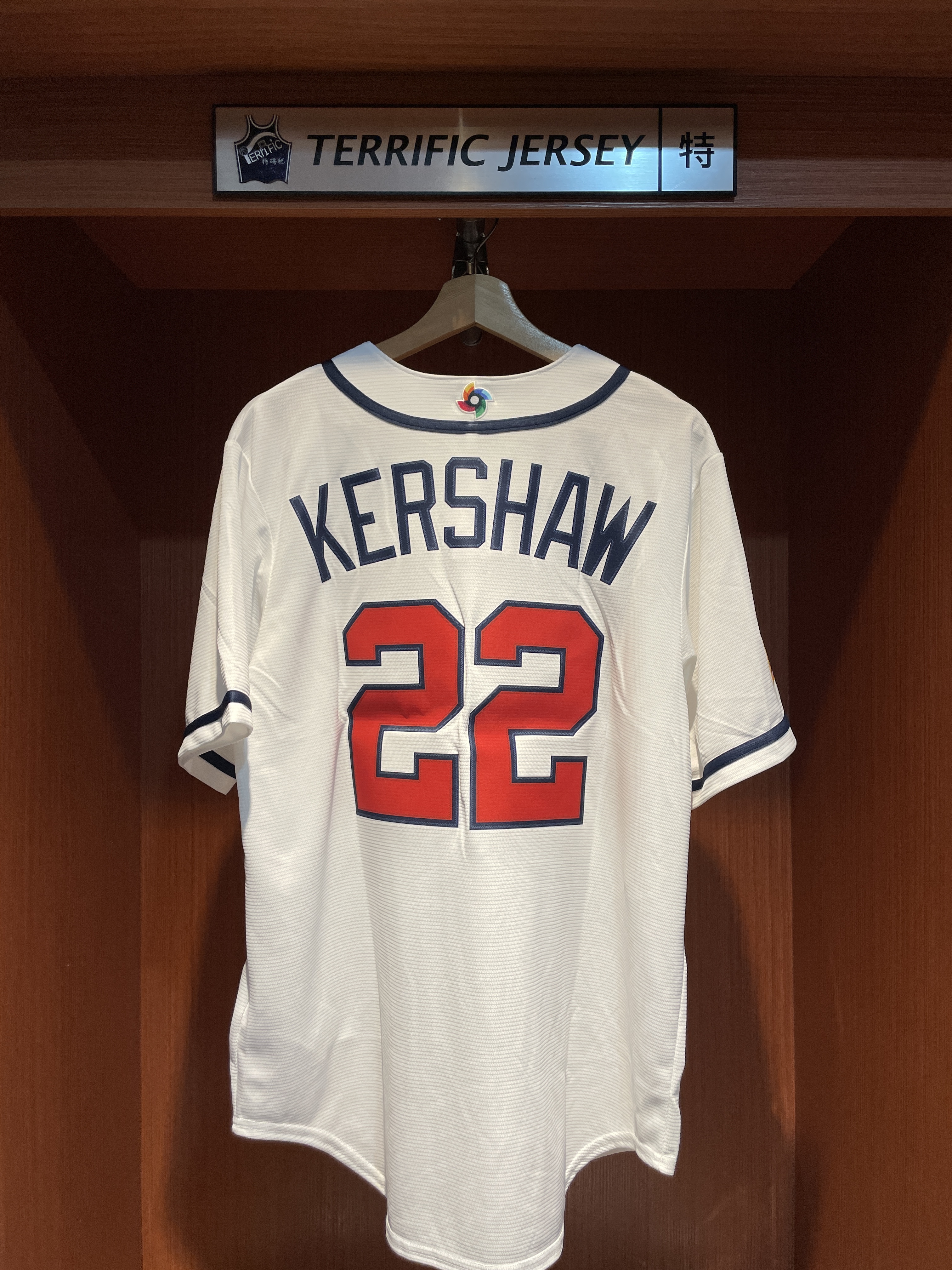 MLB球衣 Clayton Kershaw 美國隊白 WBC 世界棒球經典賽 Team USA Nike Stadium Jersey 球迷版 熱轉印 全新