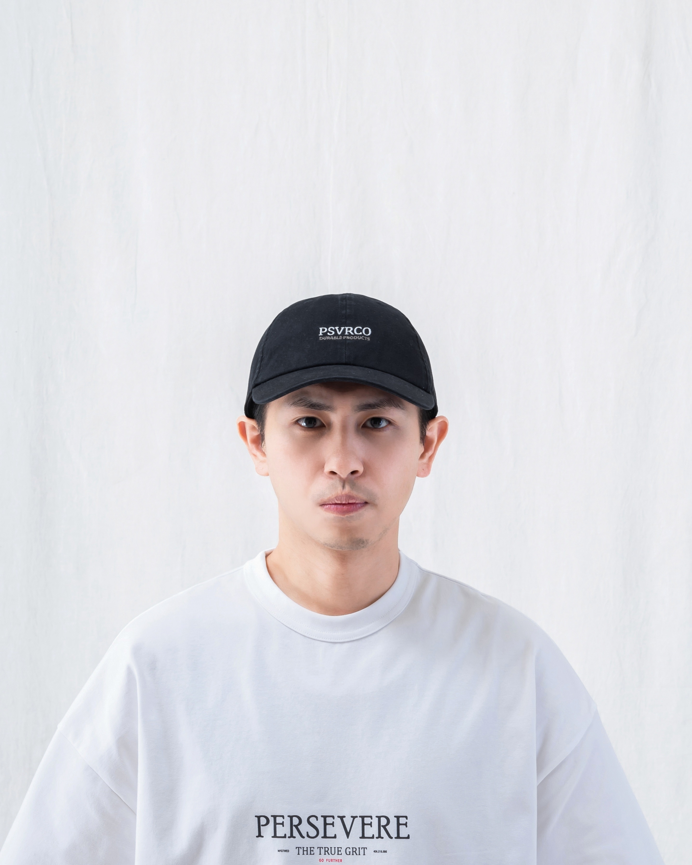 Persevere Slogan Twill Dad Cap 帽子 老帽 兩色
