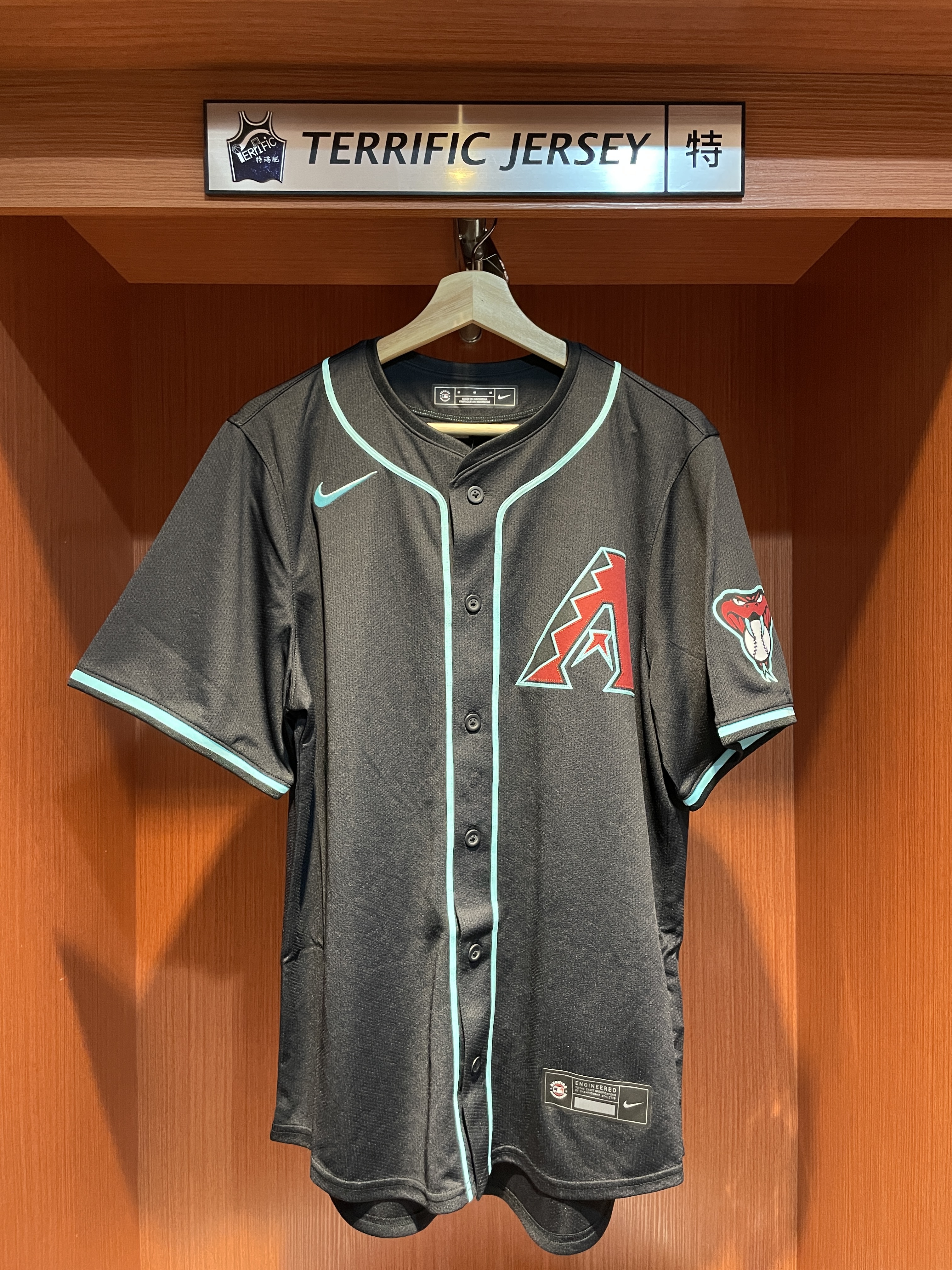 MLB球衣 Corbin Carroll 亞利桑那響尾蛇黑 螢光綠 Alternate Nike Limited Player Name Jersey 球迷版 熱轉印 全新
