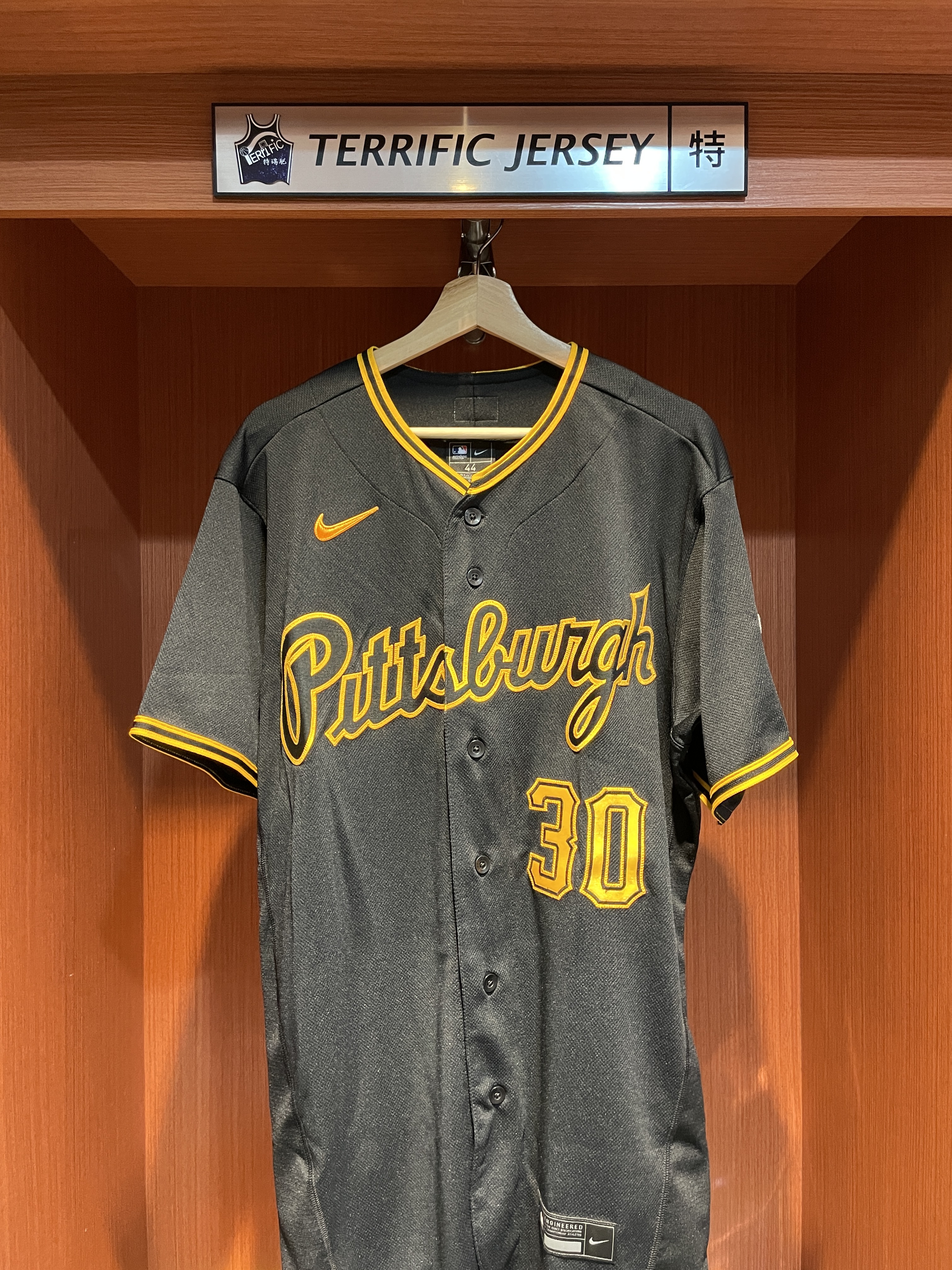 MLB球衣 Paul Skenes 匹茲堡海盜黑 Alternate 2 Nike Award Authentic Player Name Jersey 球員版 電繡 金標 賽揚獎 全新