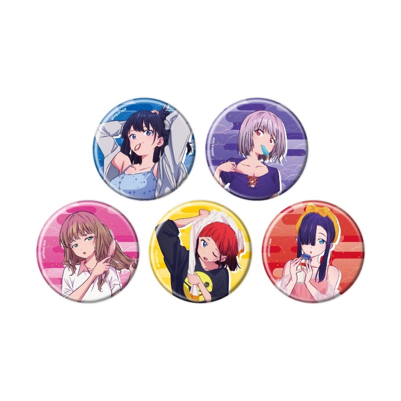 A3 GRIDMAN UNIVERSE Collectible Badge 37 After Bath Ver. (5 Pieces Per Box)