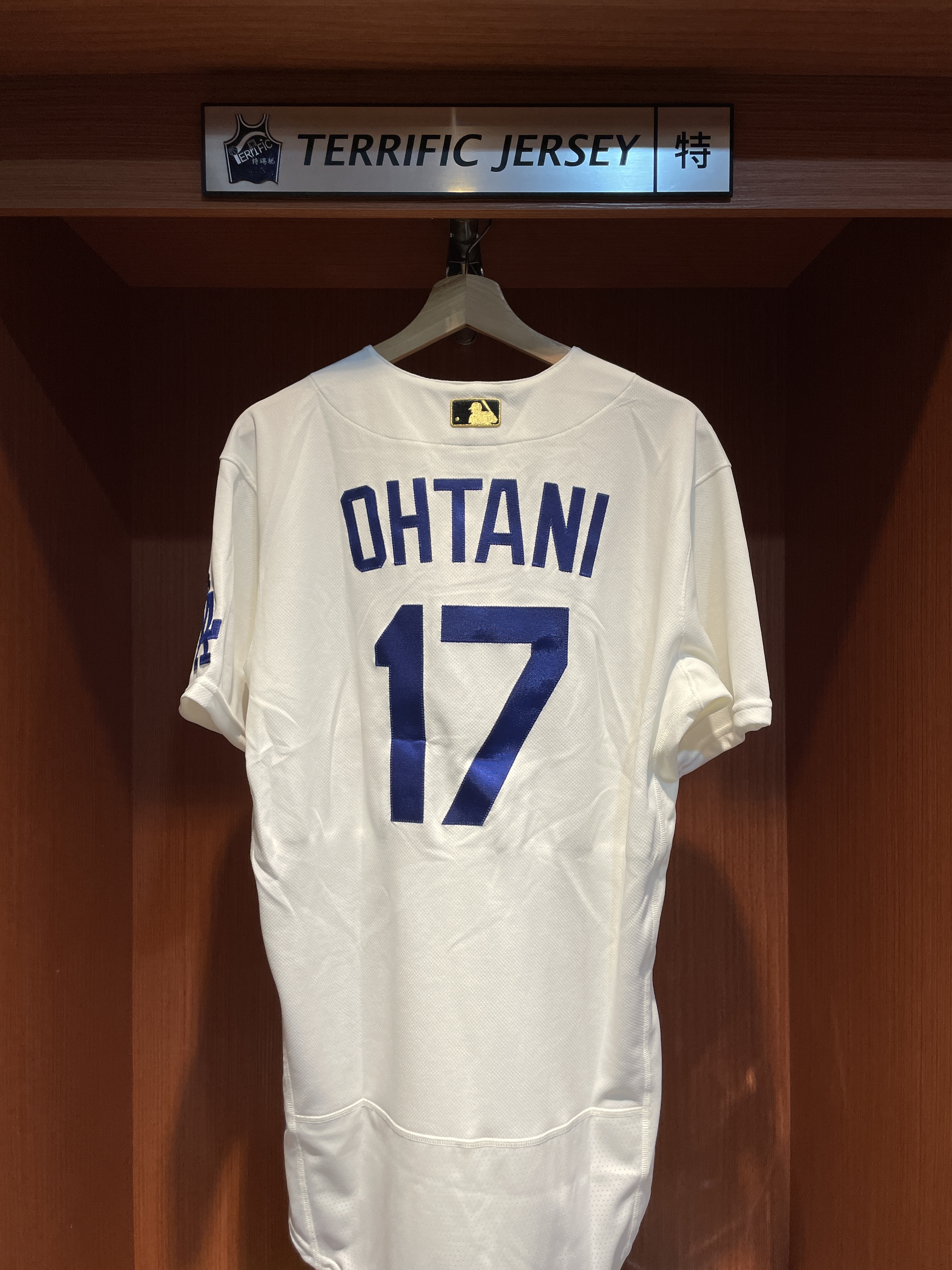 MLB球衣 Shohei Ohtani 洛杉磯道奇白 Home Nike Award Authentic Player Name Jersey 球員版 電繡 金標 NL MVP 全新