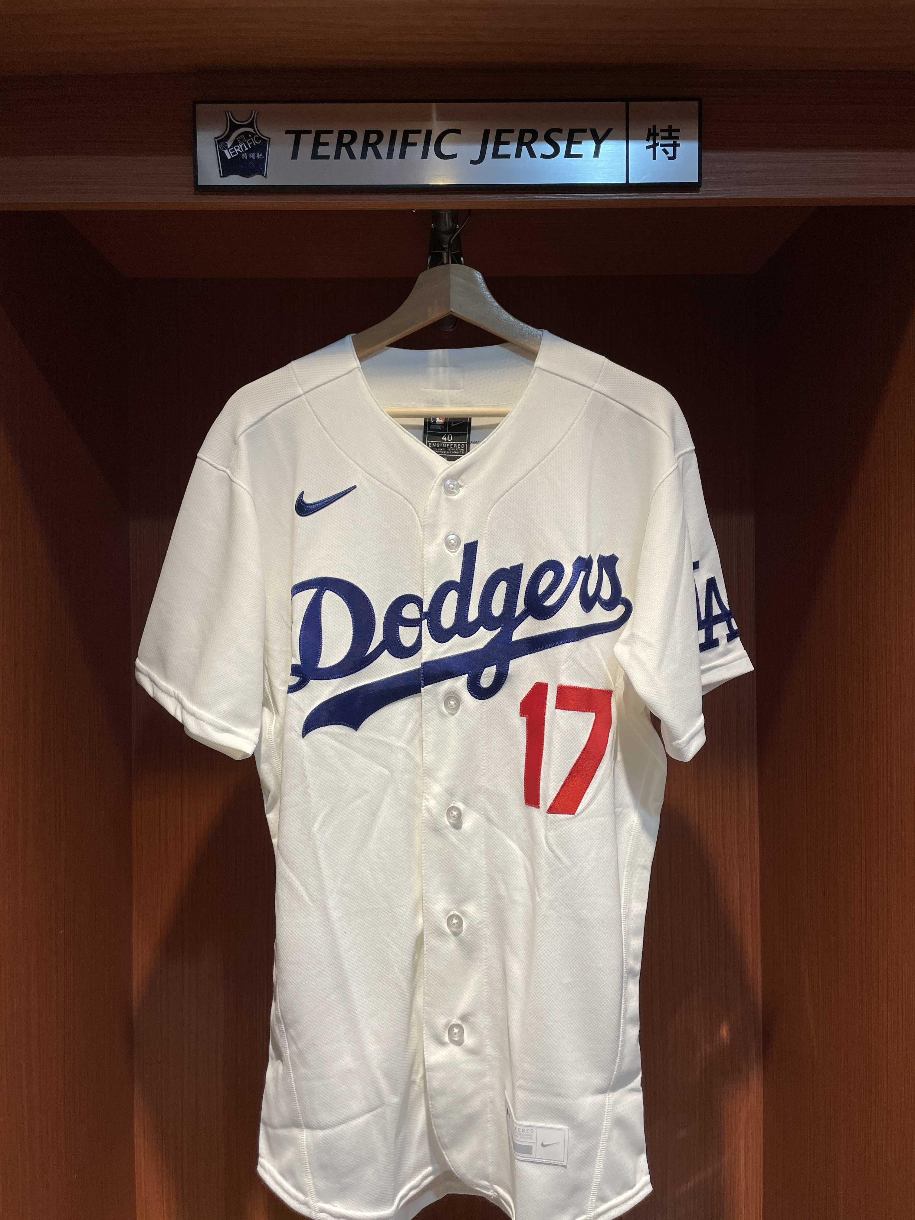 MLB球衣 Shohei Ohtani 洛杉磯道奇白 Home Nike Award Authentic Player Name Jersey 球員版 電繡 金標 NL MVP 全新