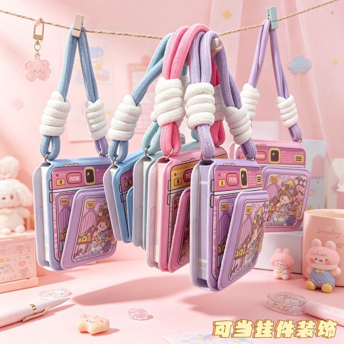 可爱拍立得造型超萌迷你解压本