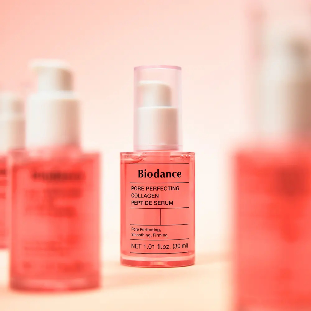 BIODANCE 膠原胜肽毛孔物理極限密集收斂精華 30ml (+補充裝 & 隨機鎖匙扣)