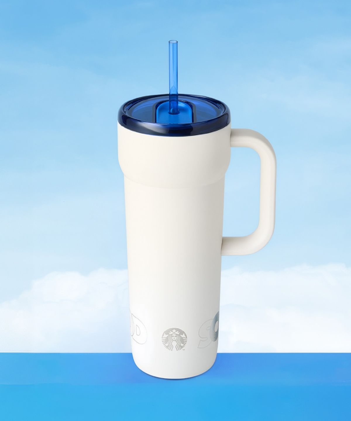 STARBUCKS 限量版不鏽鋼幾何大容量保溫隨行杯 710ml
