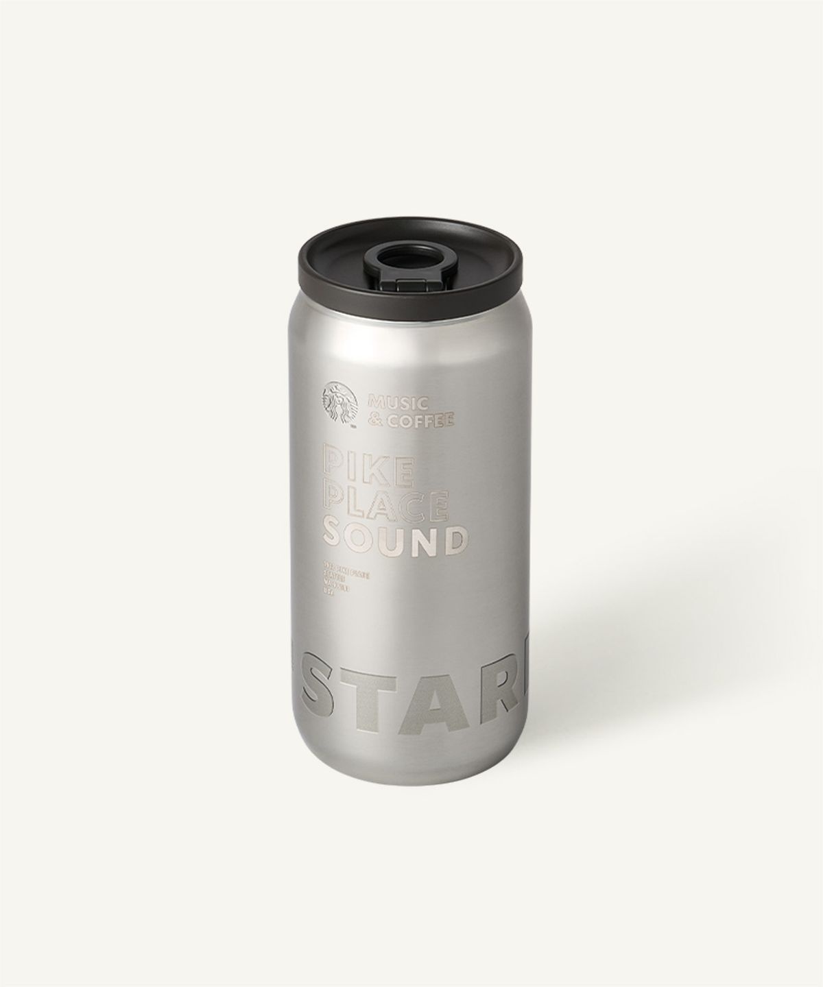 STARBUCKS 限量版不鏽鋼幾何口袋保溫隨行杯 355ml