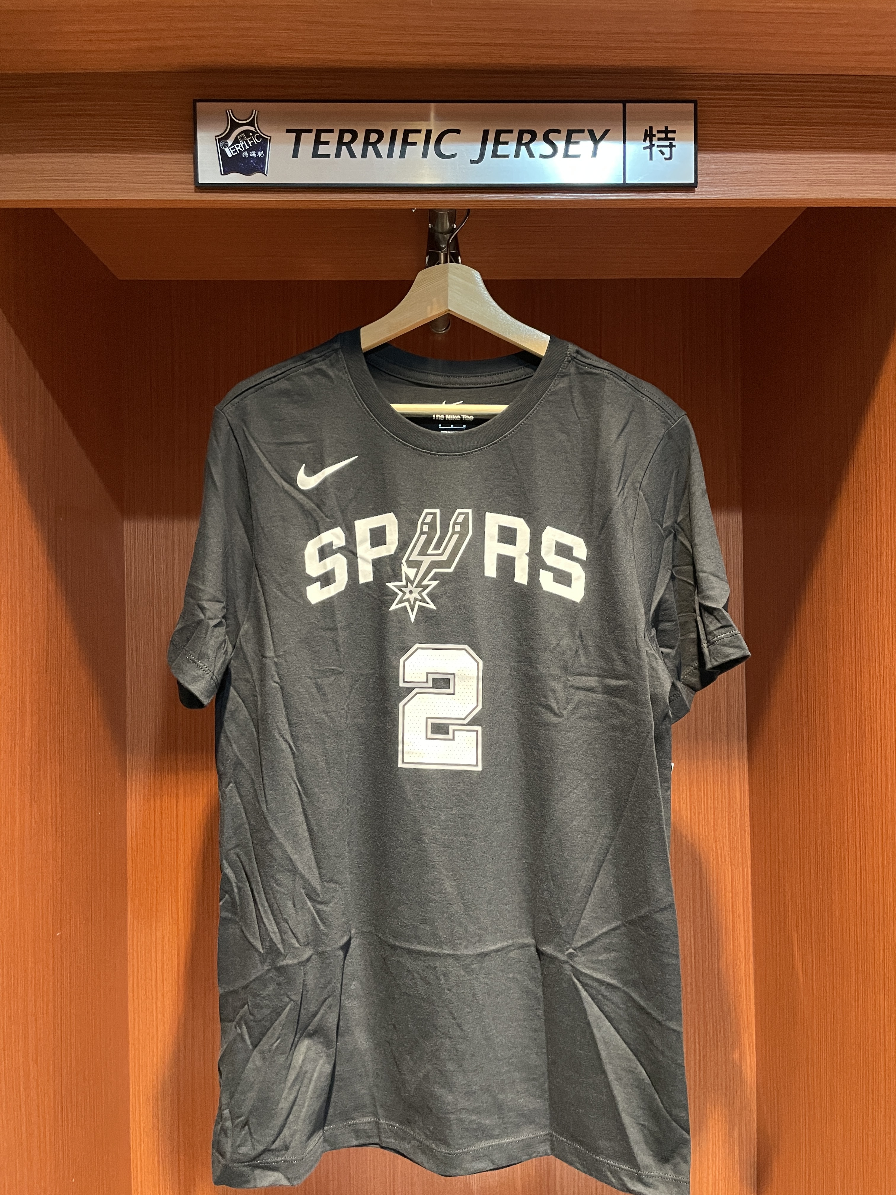 NBA短袖 Dylan Harper 聖安東尼奧馬刺黑 Icon Nike Player Name Tee 棉質 短袖 全新