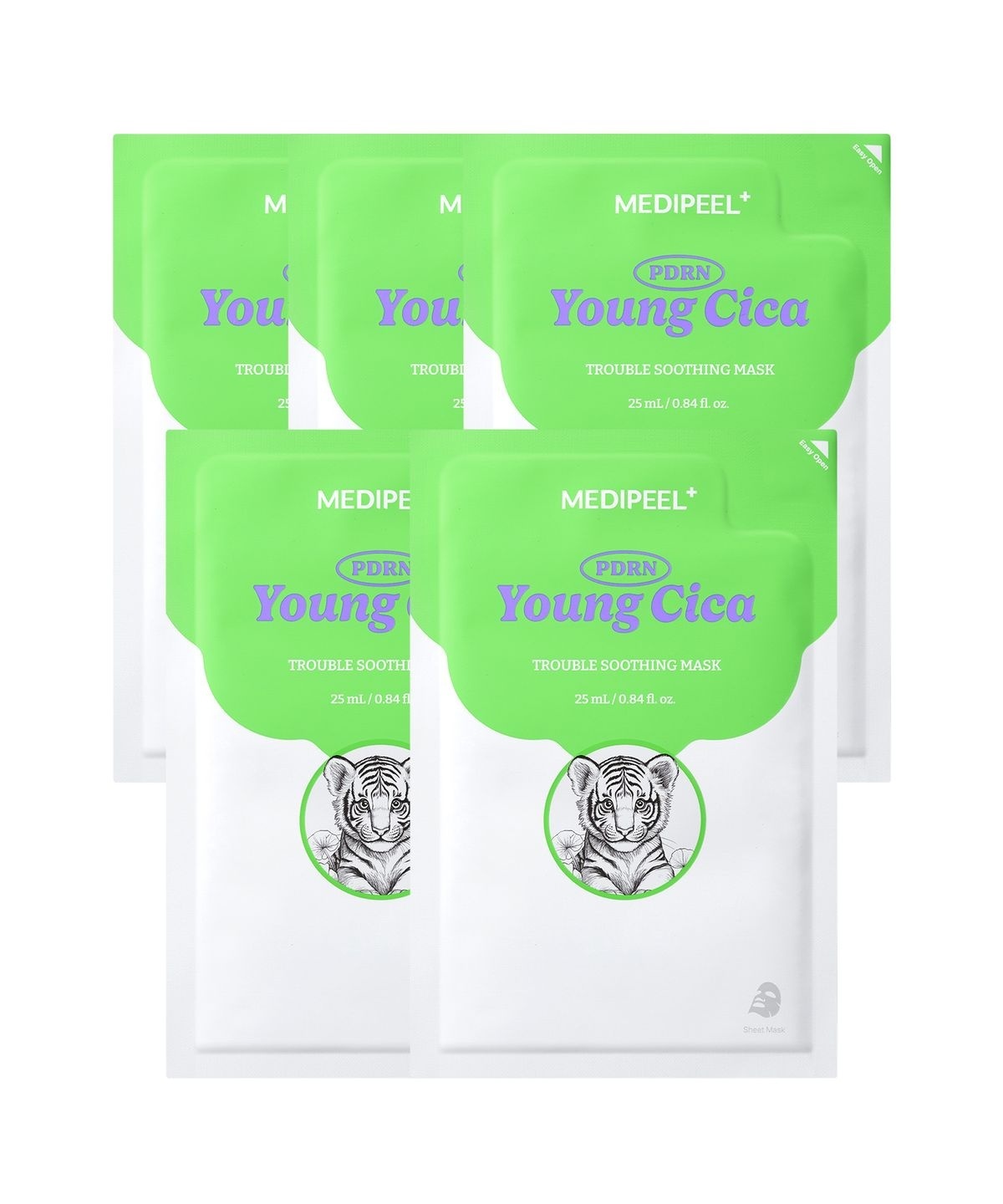 MEDIPEEL 積雪草零順位 PDRN 物理極限高能水合修復面膜