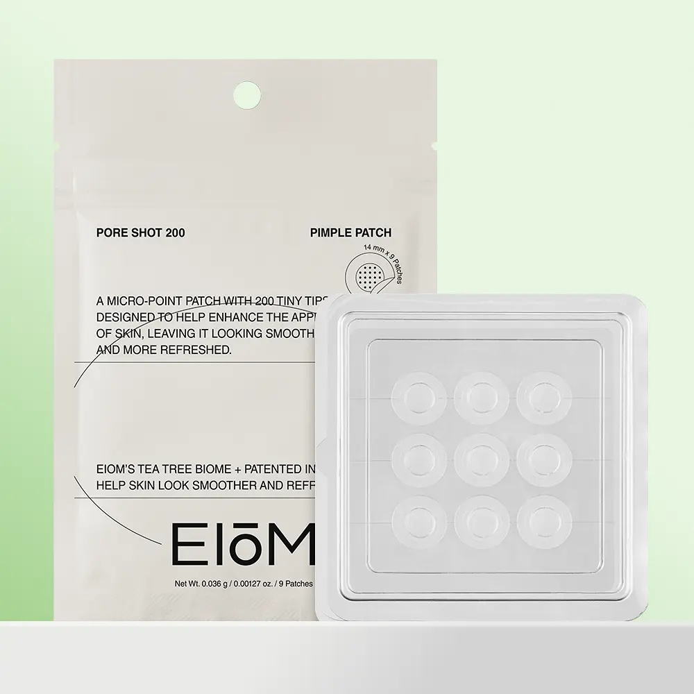 EIOM 毛孔微針 200 高能物理極限無痕隱形痘痘貼【9片】