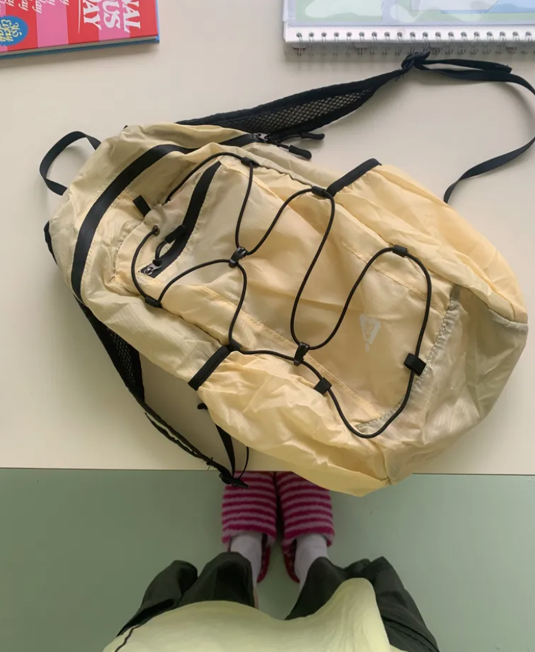【韓國常斷貨色】少量現貨! HEISAN ULTRA-LIGHT POCKET BAG V2 | LEMON