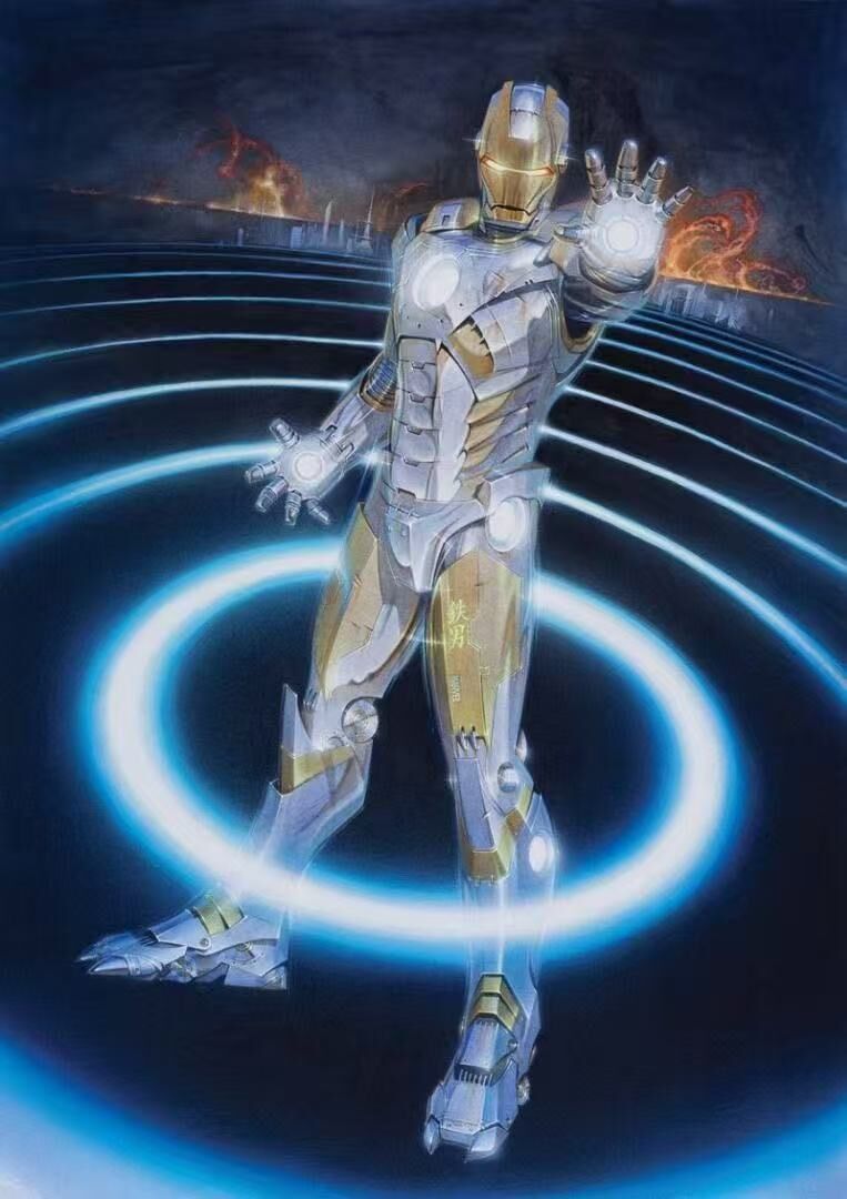 Hajime Sorayama Iron Man Metropolis Variant Ver. 空山基 鐵男 铁男