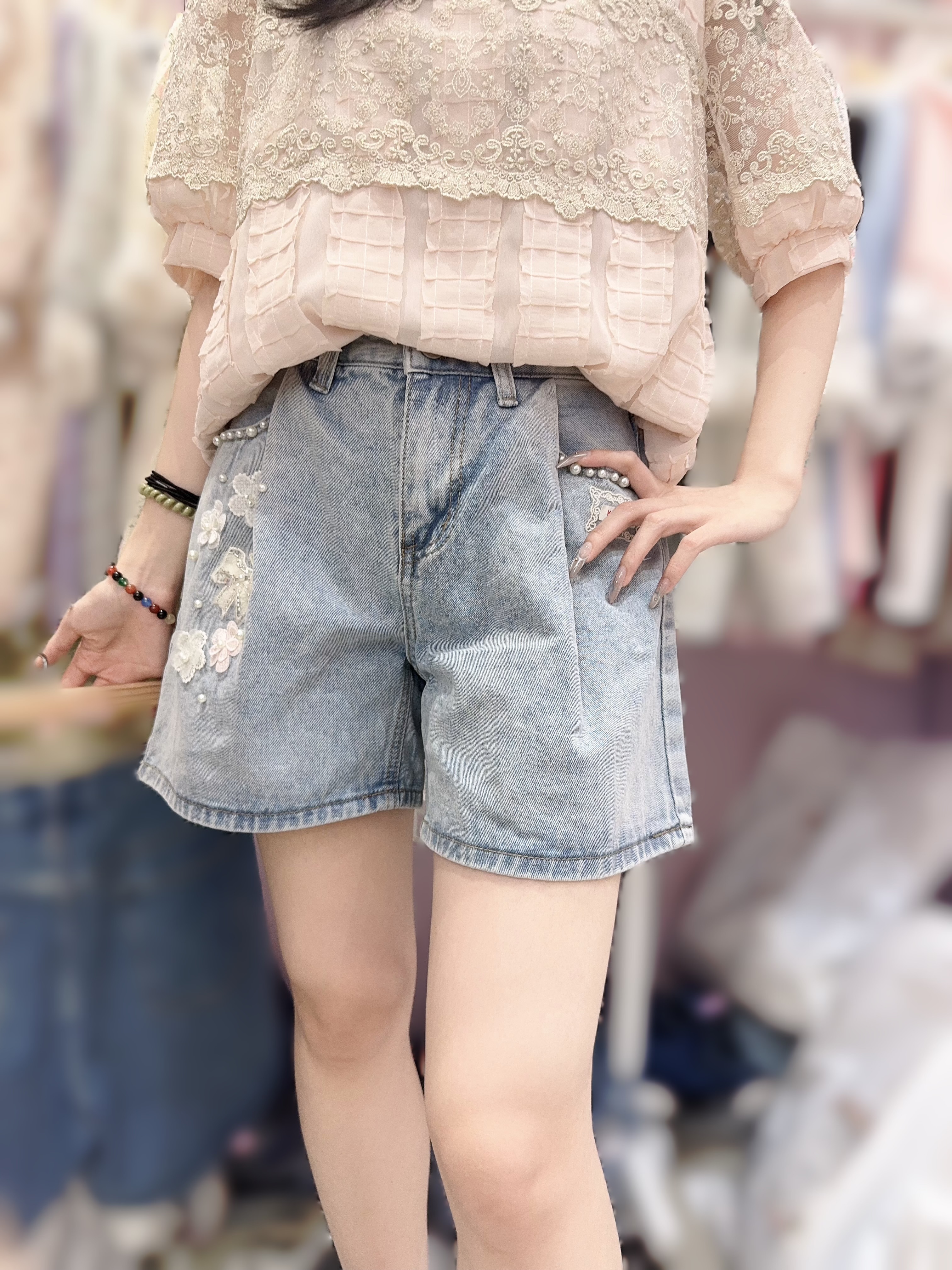 M30 S:腰26 HIP44 長15 M:腰28 HIP46 長15 L:腰30 HIP48 長15 $499 (一口價)
