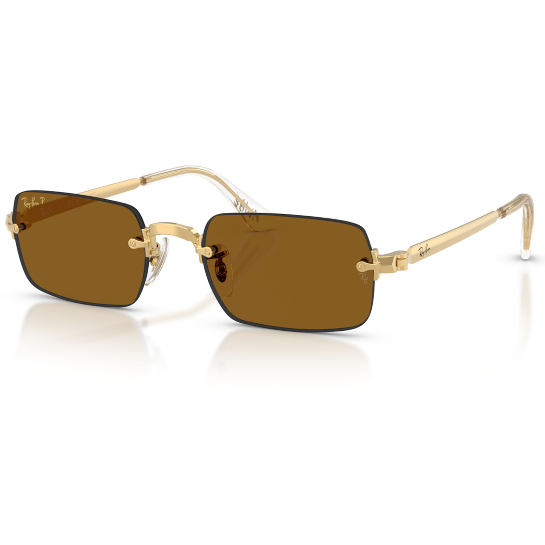 【RayBan】RB3928 001/83-54mm 偏光太陽眼鏡♦(芒金|深棕色偏光)