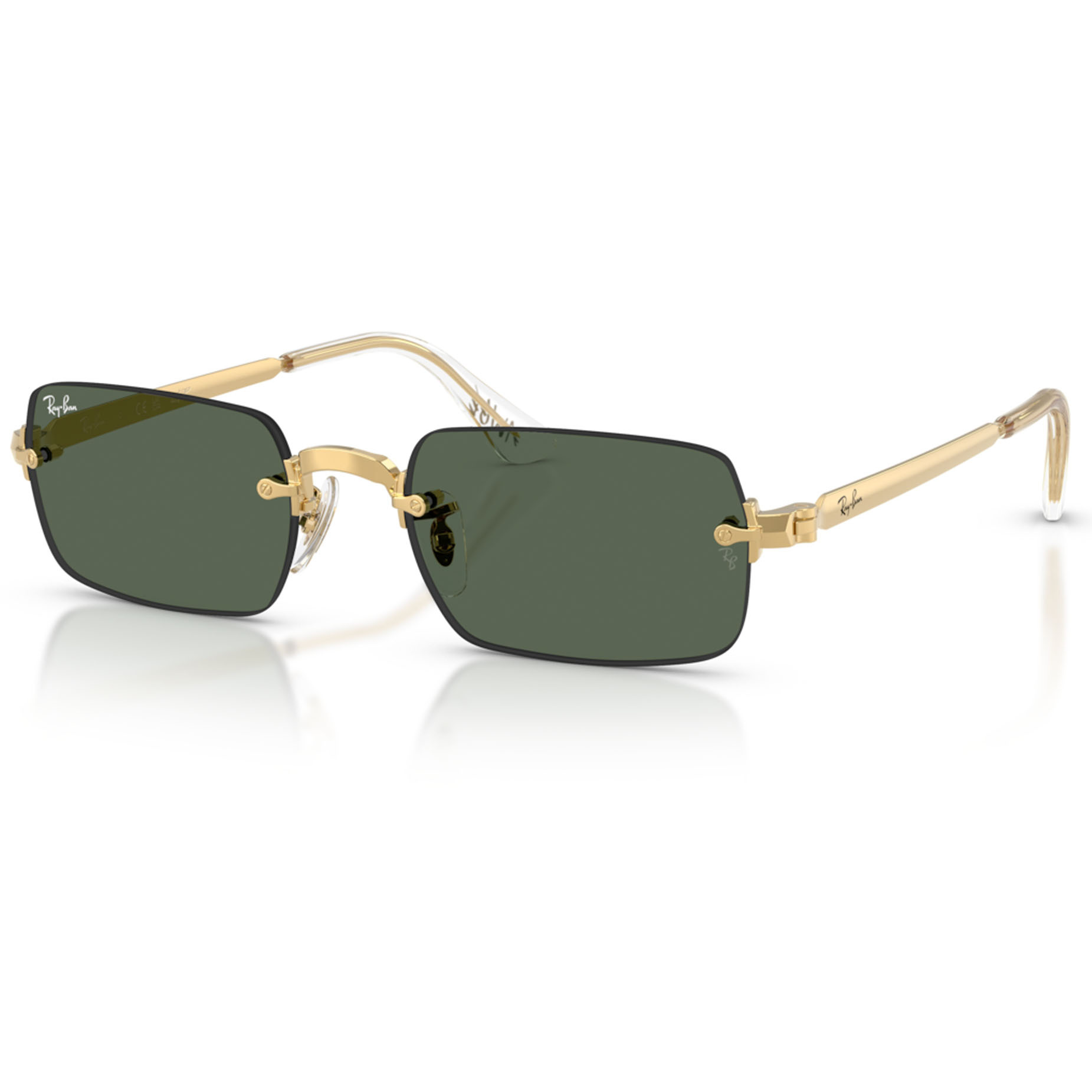 【RayBan】RB3928 001/71-54mm太陽眼鏡♦(芒金|深綠色)