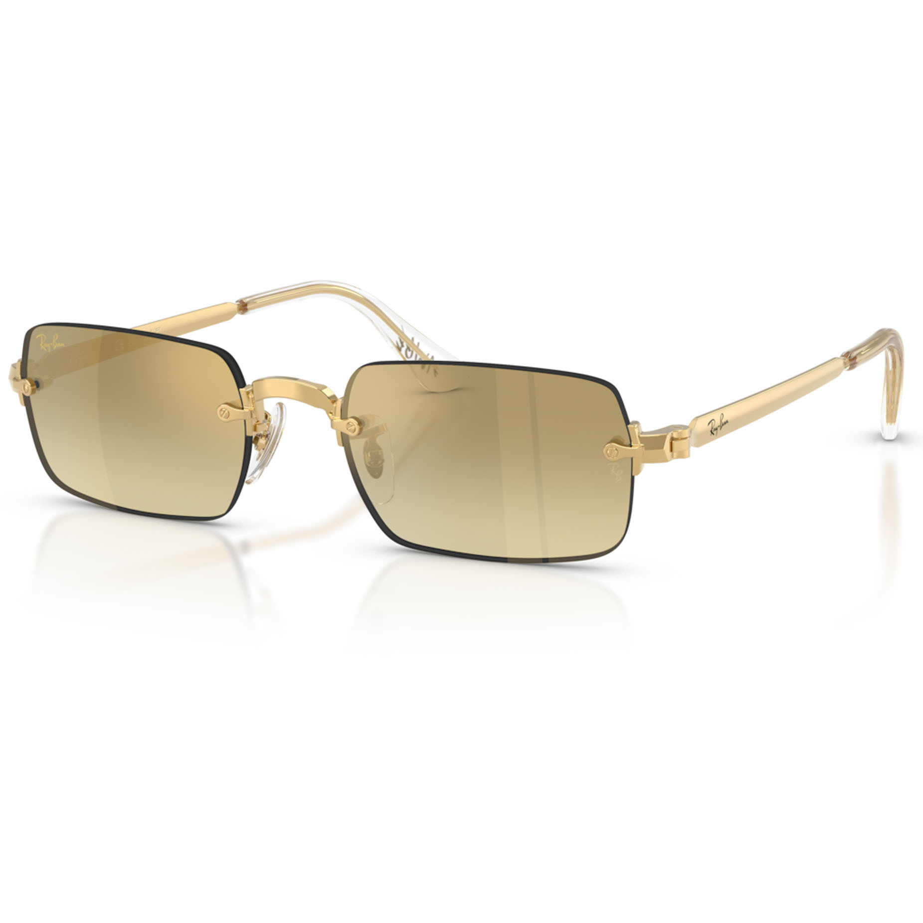 【RayBan】RB3928 001/7I-54mm 5838 太陽眼鏡♦(芒金|棕色鏡面金色漸層)