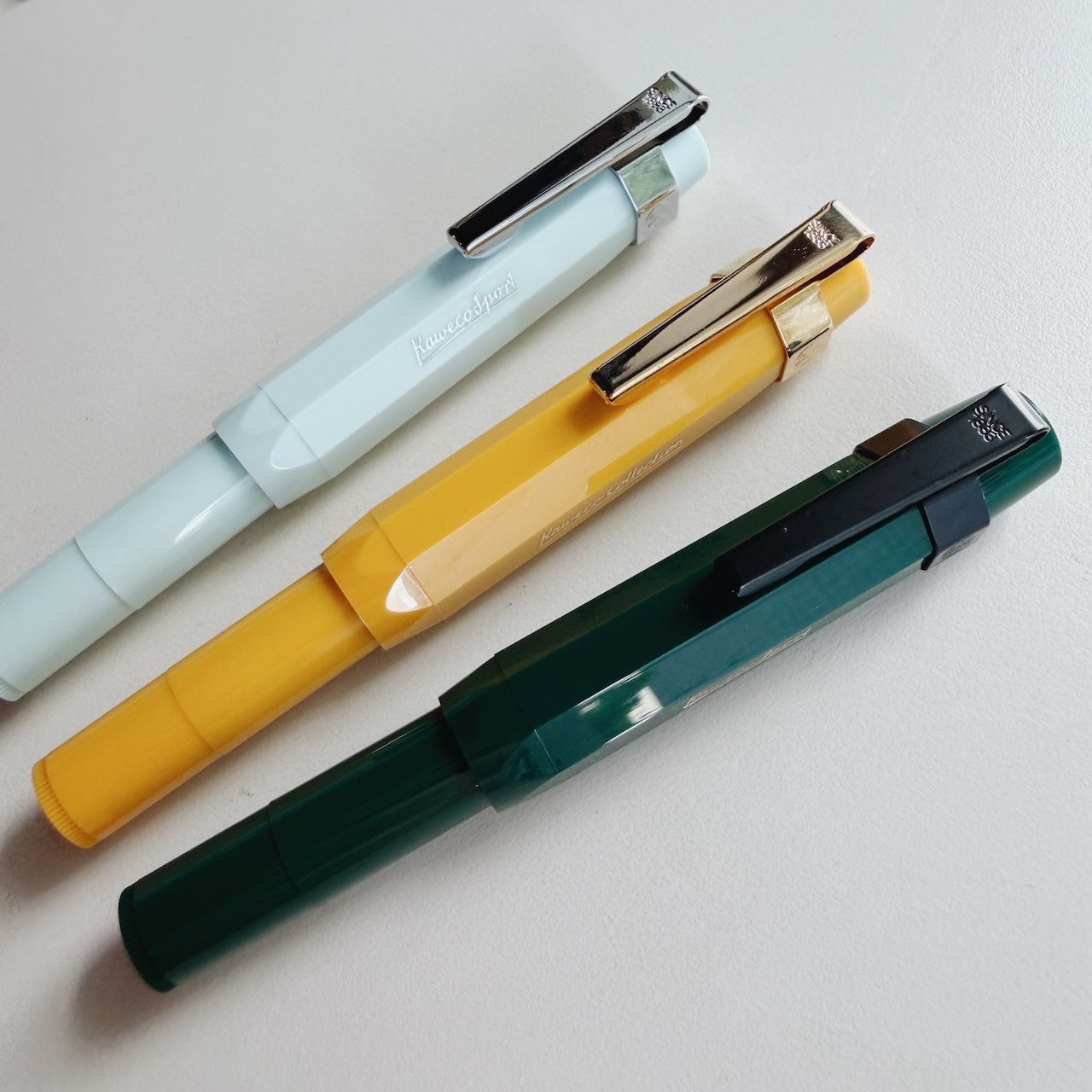 Kaweco專用 短鋼筆筆夾 金色 銀色 黑色 ｜德國 KAWECO