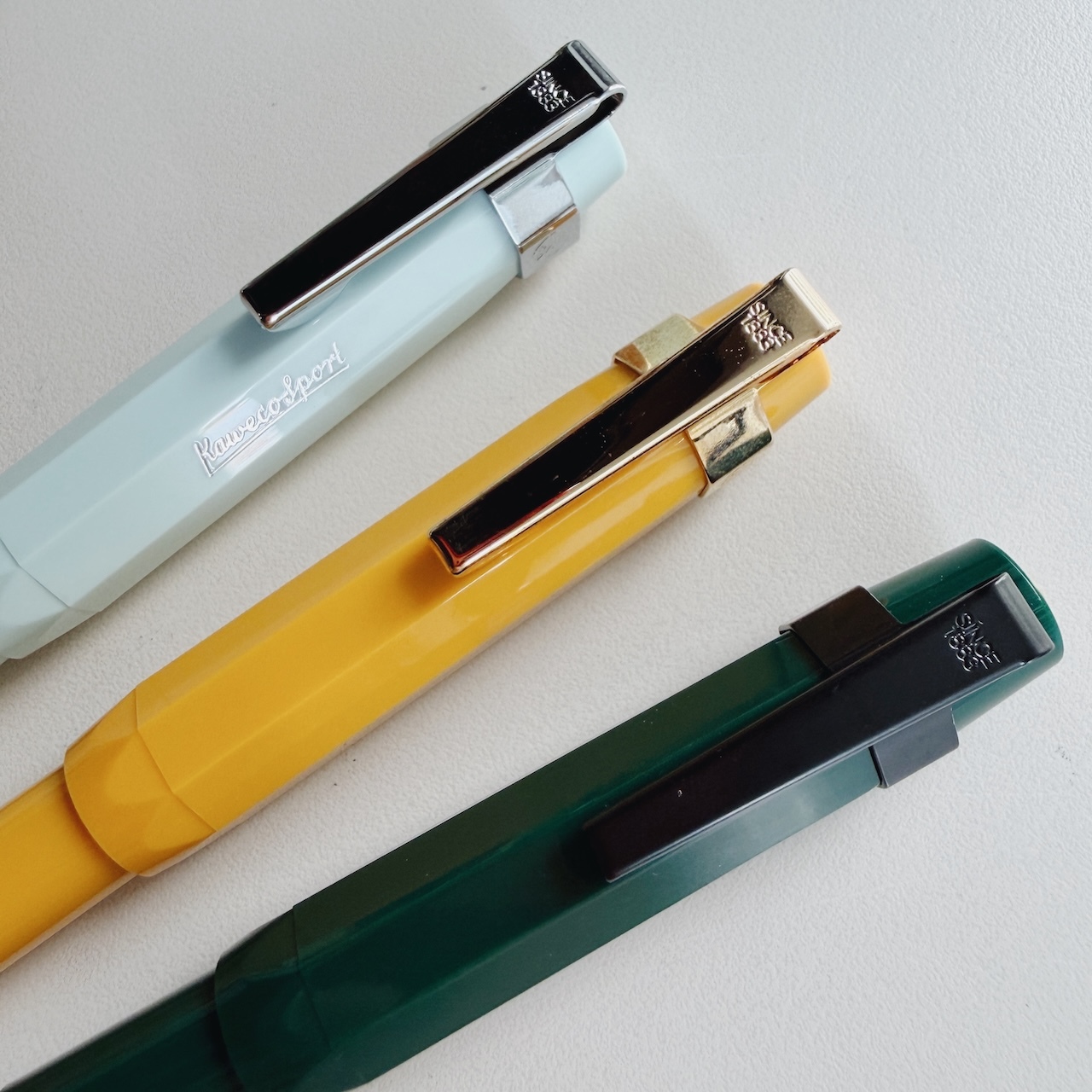 Kaweco專用 短鋼筆筆夾 金色 銀色 黑色 ｜德國 KAWECO