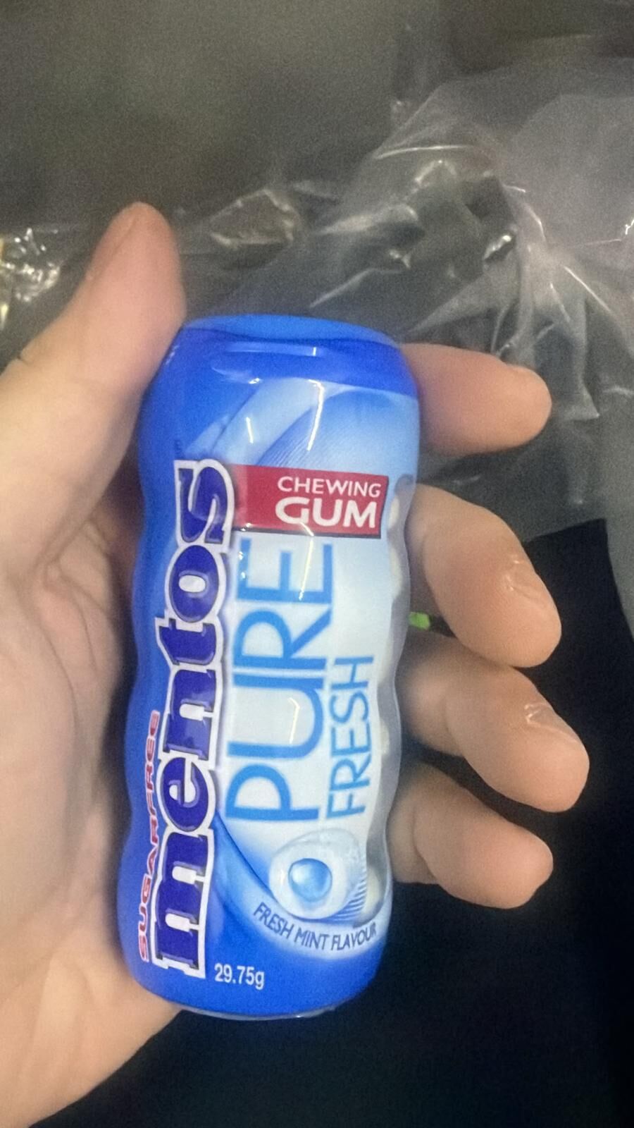 現貨 Mentos Pure Fresh無糖口香糖(薄荷）