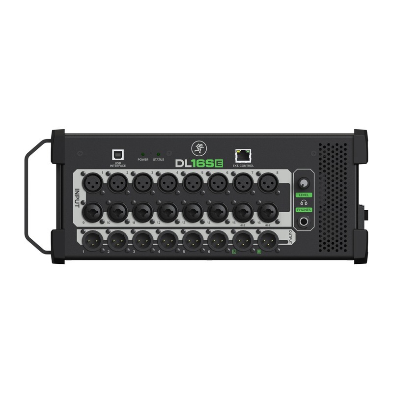 Mackie DL16SE 16-channel Digital Rack Mixer｜16軌數位混音器