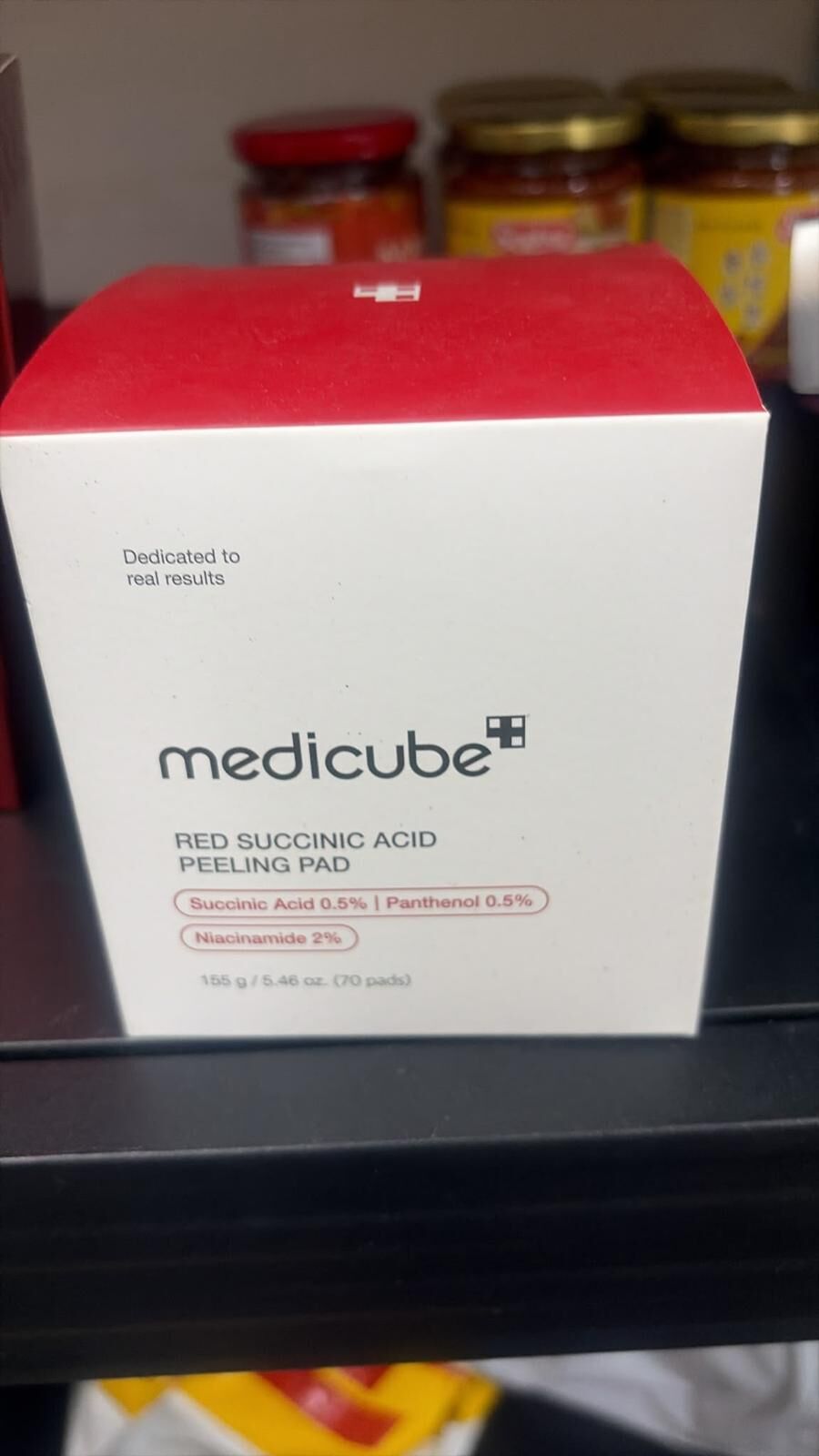 現貨 韓國 MEDICUBE RED 琥珀酸煥顏爽膚棉（#920K2)
