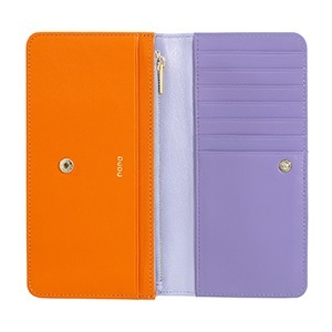 Dudu Women's Leather Wallet Canarie 534-1162-47 Provence lilac