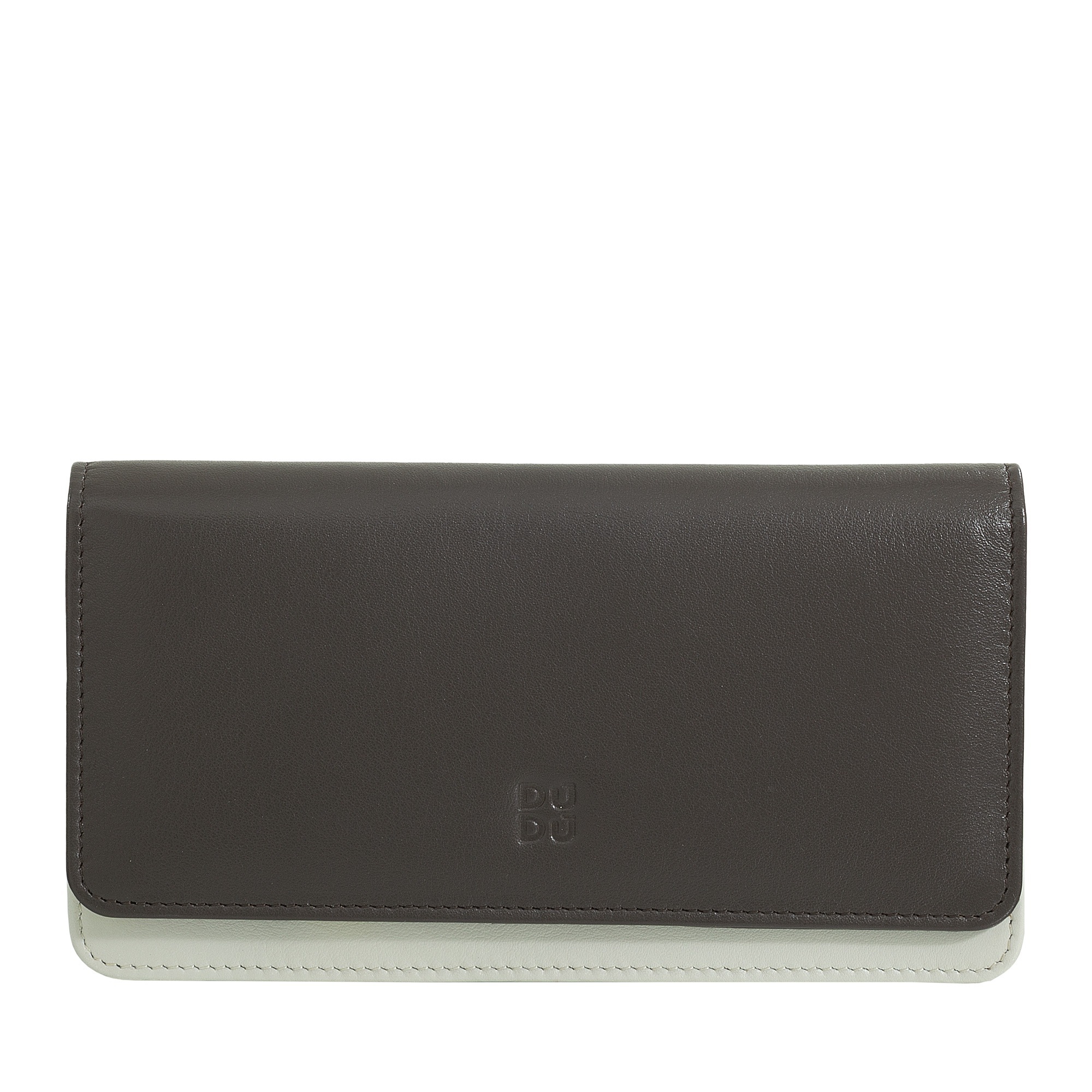 Dudu Women's Leather Wallet Canarie 534-1162-46 Coffee brown