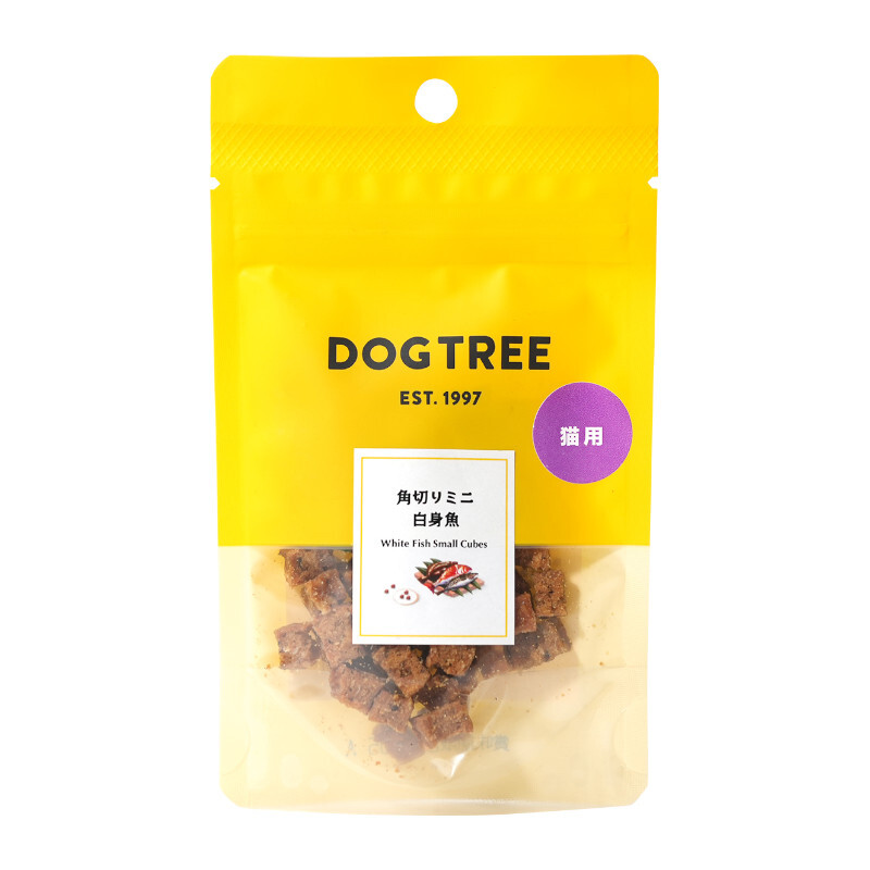 【DogTree】Mini Diced White Fish (approx. 15g)