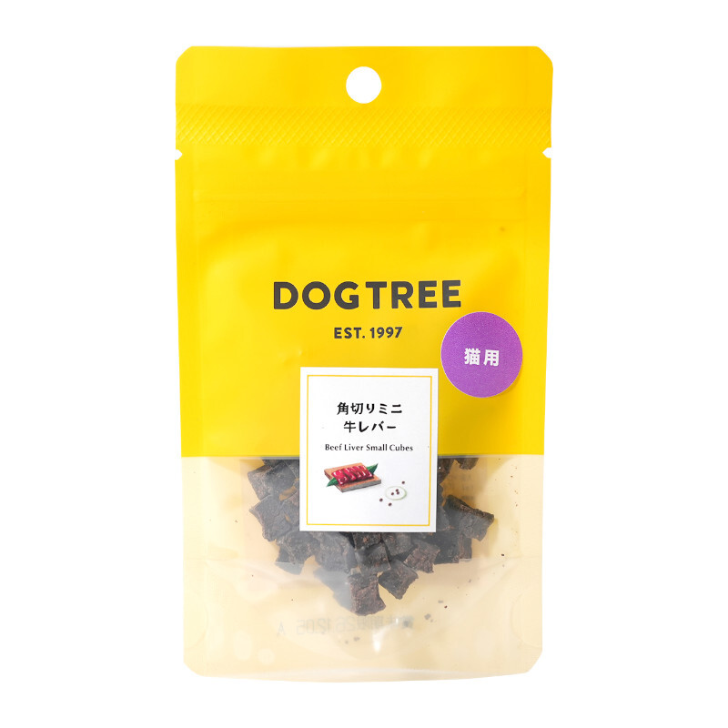 【DogTree】Mini Diced Beef Liver (approx. 15g)