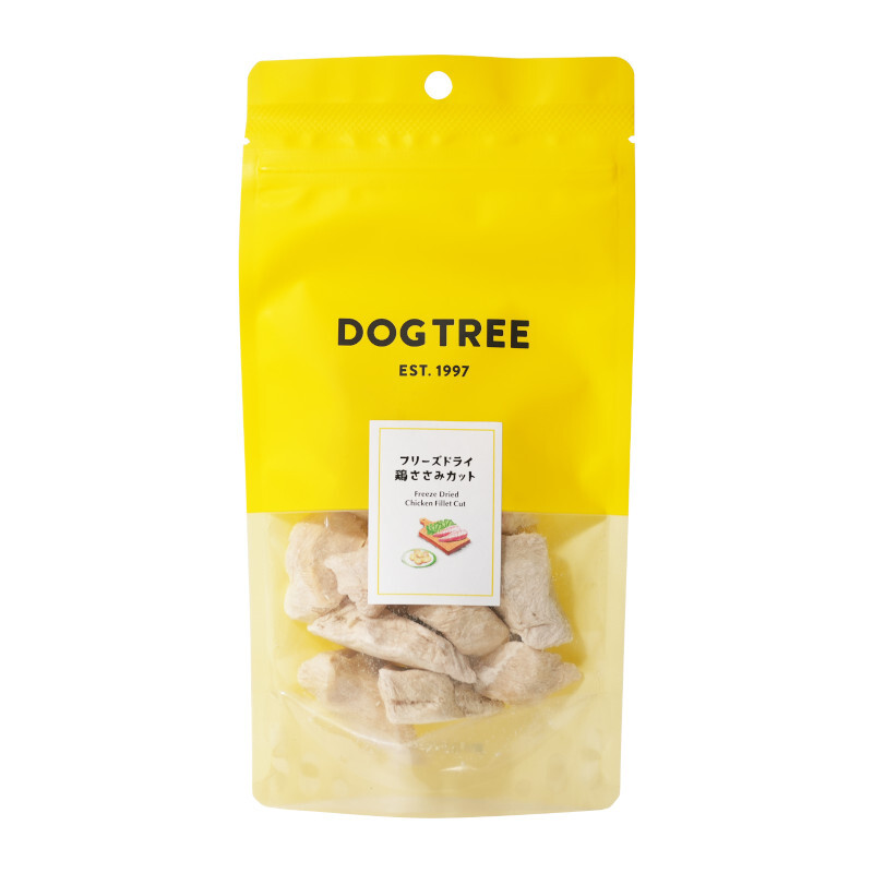 【DogTree】Freeze-dried Chicken Breast Cuts (approx. 20g)
