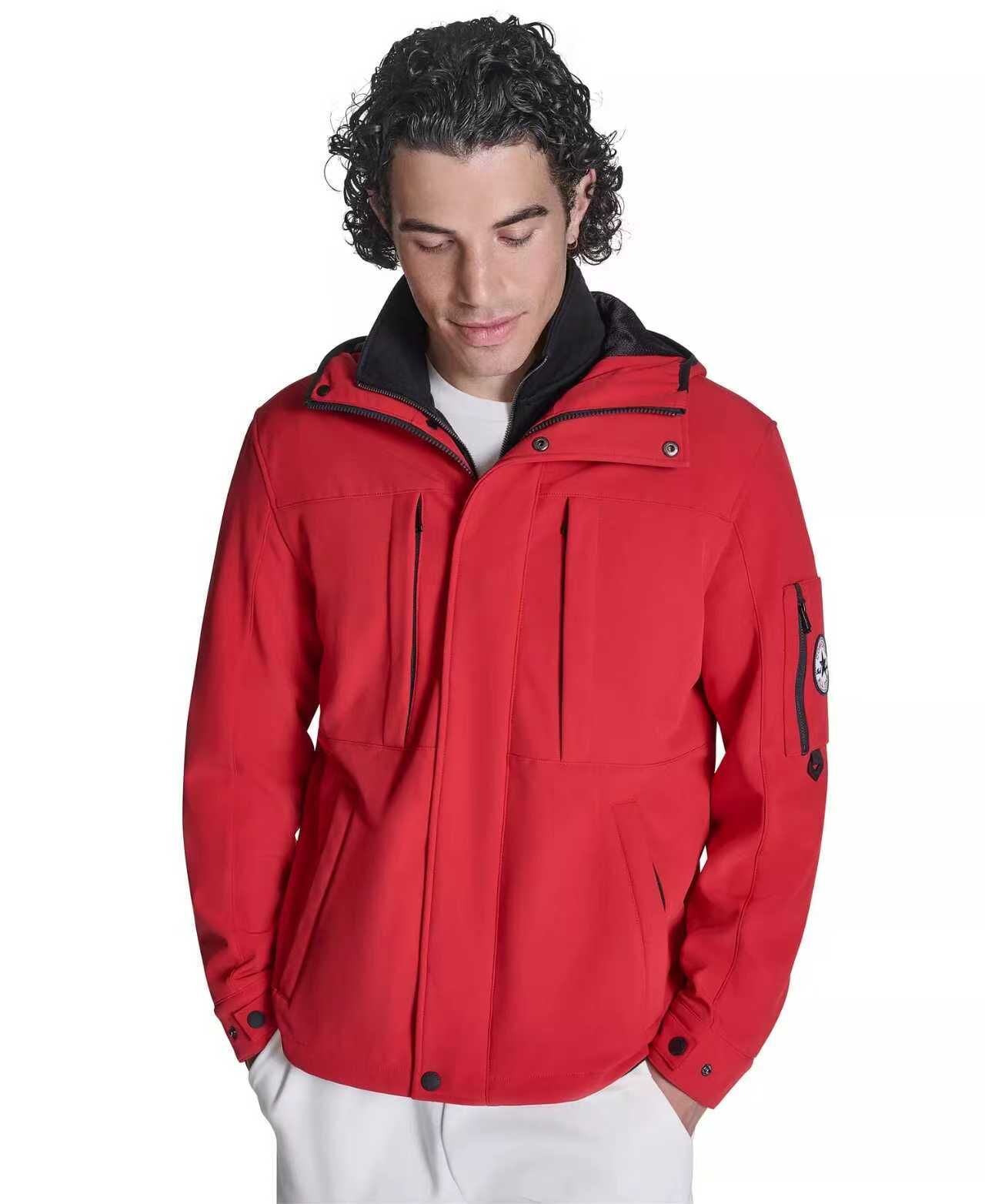 【預購】Converse H071102 Soft Shell 男裝連帽風褸