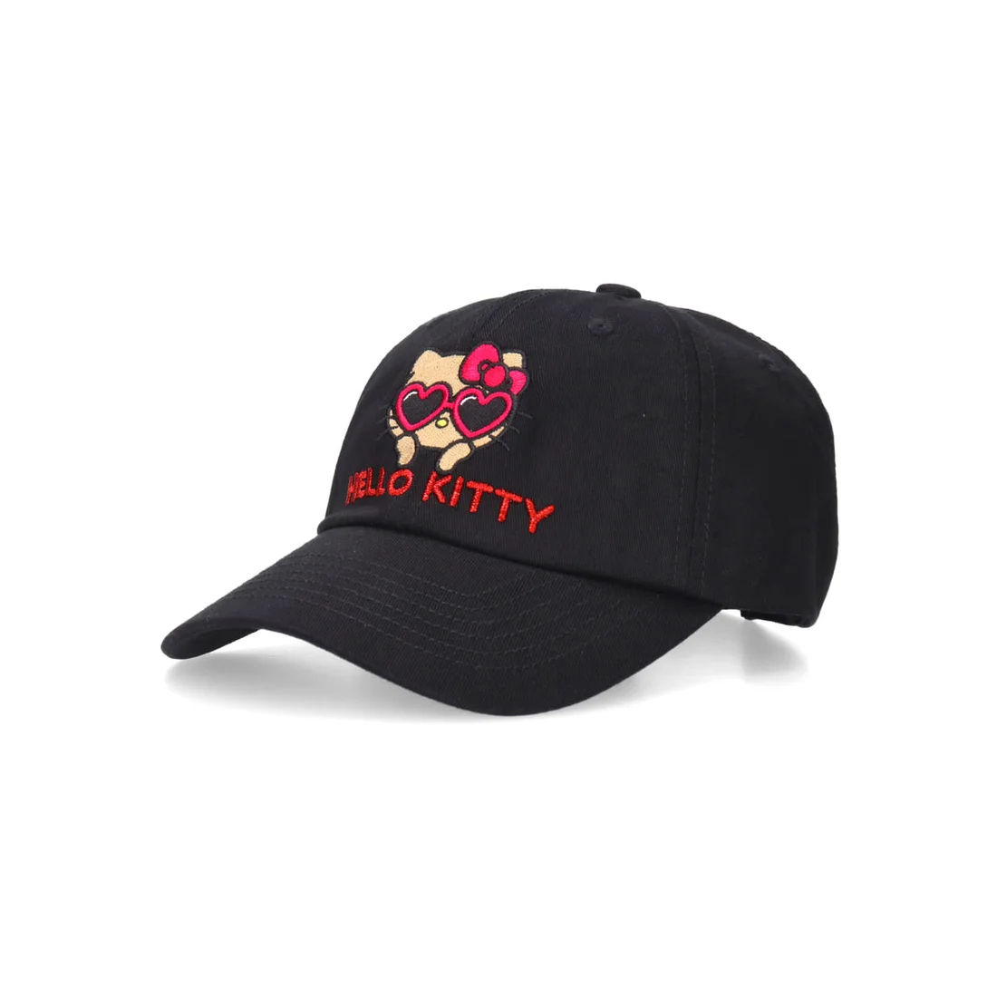26130 Sanrio「日燒 Hello Kitty」純棉鴨舌帽 心形太陽眼鏡 #JP-LD26