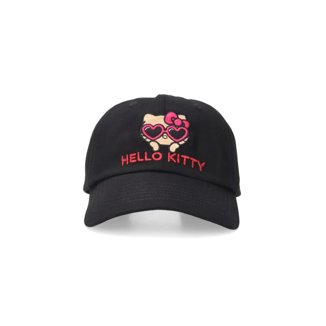 26130 Sanrio「日燒 Hello Kitty」純棉鴨舌帽 心形太陽眼鏡 #JP-LD26