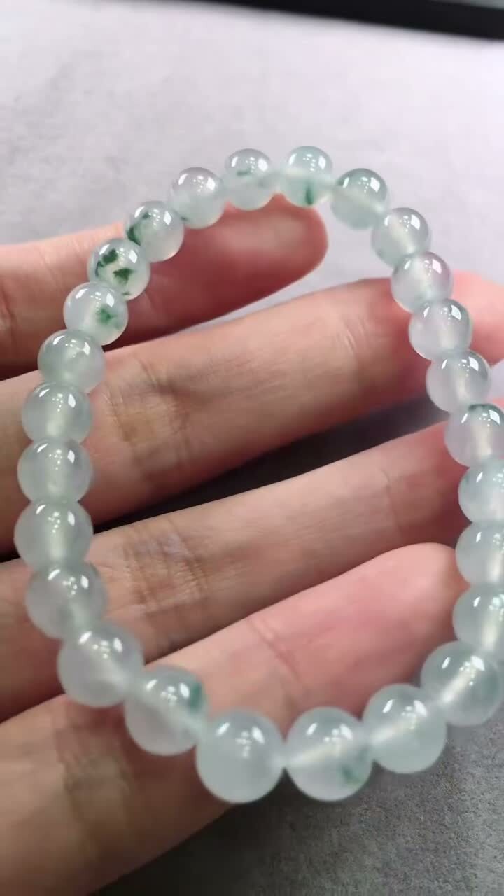 628321 翡翠手串 (7.5mm直徑)