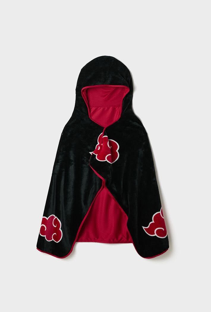 限量現貨 Naruto Hooded Blanket Black 披肩毯子