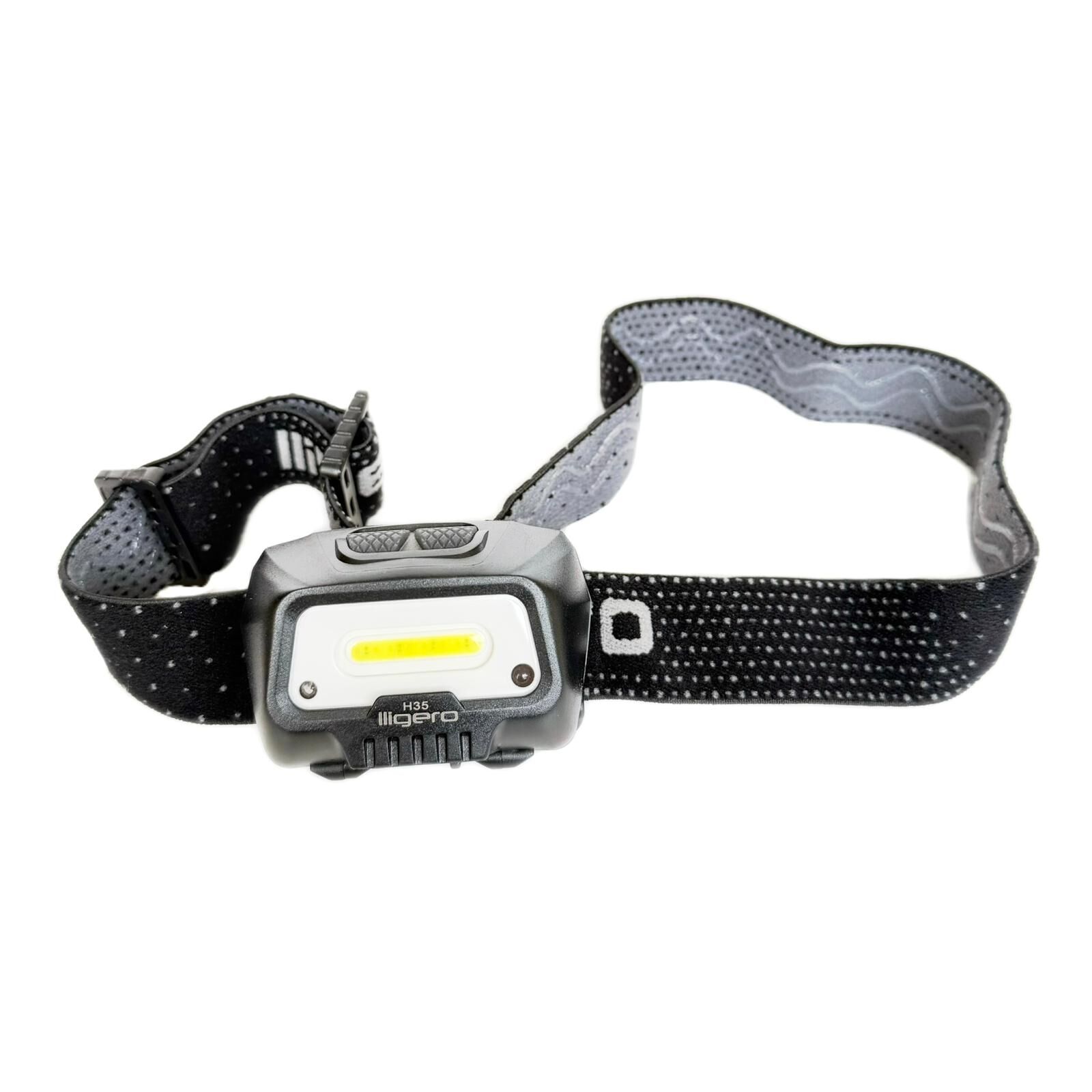 "ILIGERO" 350流明LED頭燈(USB充電)
