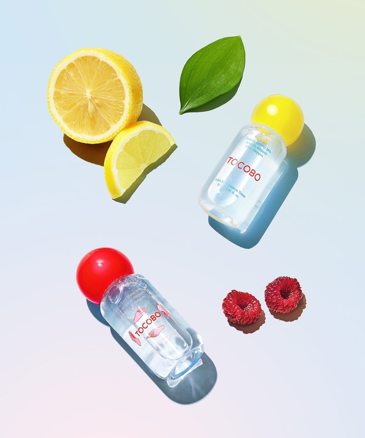 TOCOBO 檸檬毛孔高能雙效物理極限微縮控油爽膚水 (檸檬美白30ml + 毛孔緊緻30ml)
