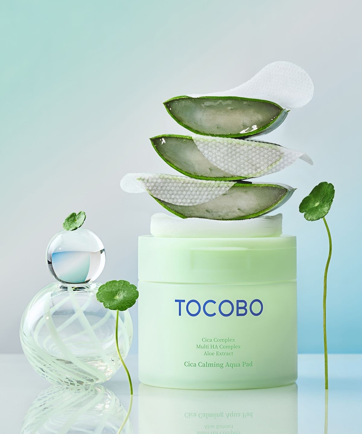TOCOBO 貼合積雪草高能舒緩物理極限超導密集修復爽膚水棉片【一盒60片】