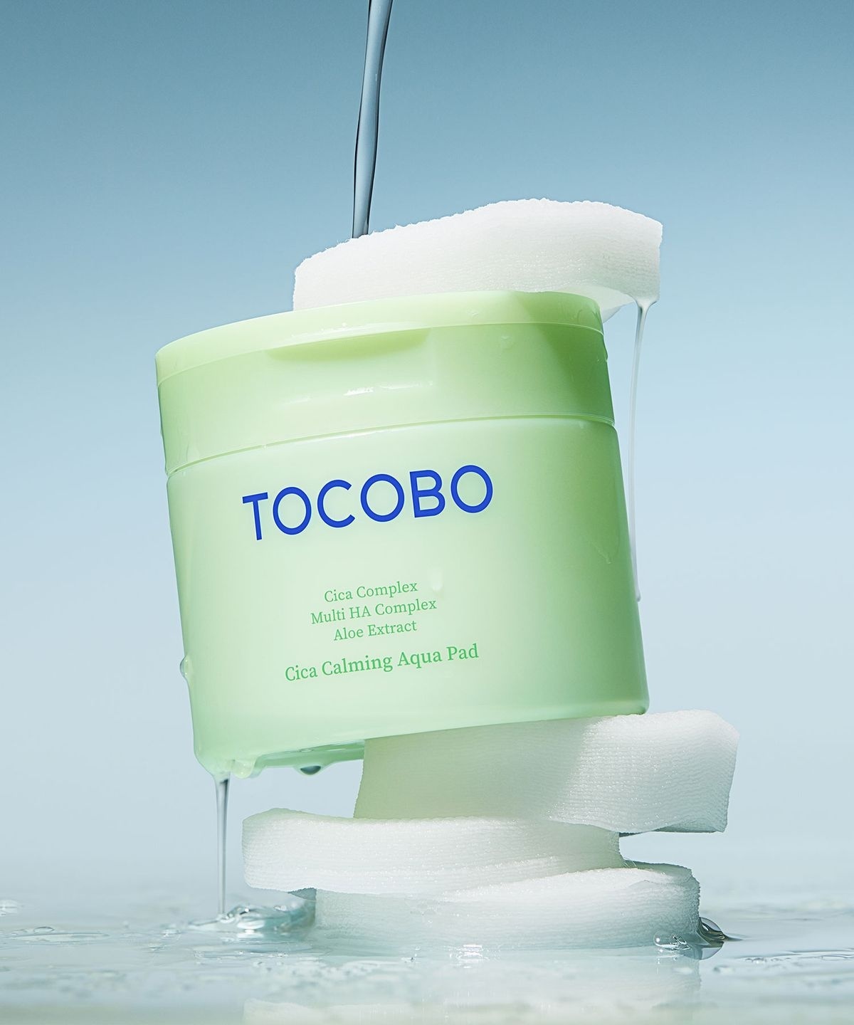 TOCOBO 貼合積雪草高能舒緩物理極限超導密集修復爽膚水棉片【一盒60片】