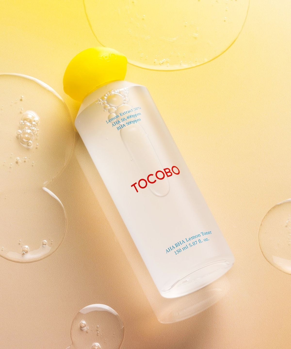 TOCOBO 檸檬 AHA BHA 高能拋光物理極限微米角質刷爽膚水 150ml