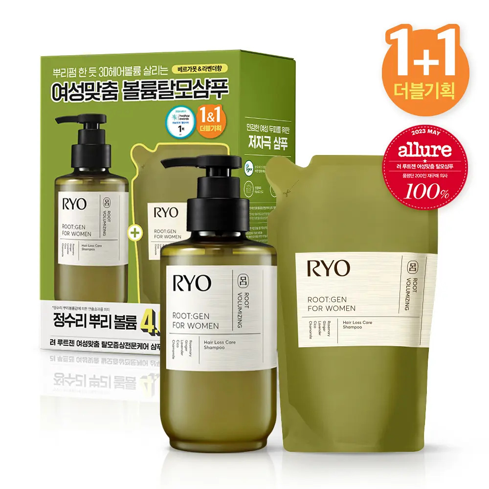 RYO 呂 根源強韌強效女性專研頭皮特護洗髮露 353ml【3款款式】