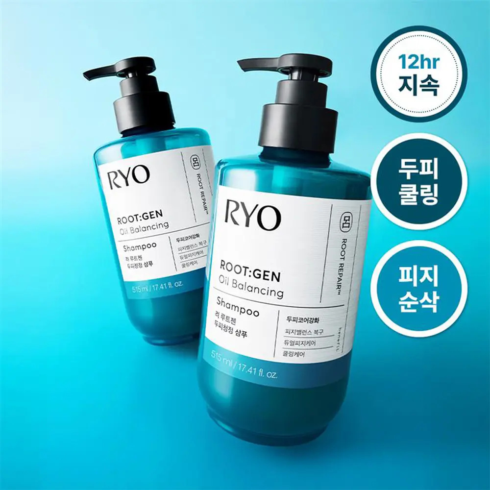 RYO 呂 根源強韌水油平衡中油性專研頭皮特護洗髮露 515ml