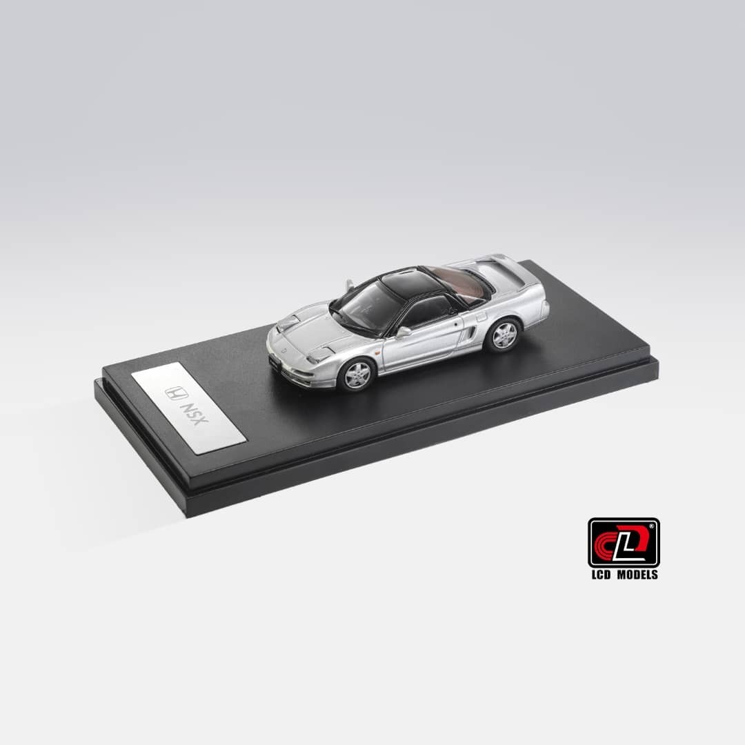 PO-$160 * LCD * 1:64 HONDA NSX NA1 SILVER