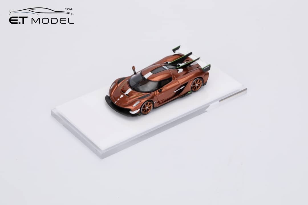 PO-$180 * ET MODEL * 1:64 KOENIGSEGG SADAIRS SPEAR AGED COPPER