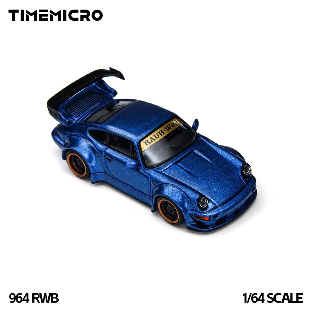 PO-$170 * TIME MICRO * 1:64 RWB964 GT WING TMCS EDITION