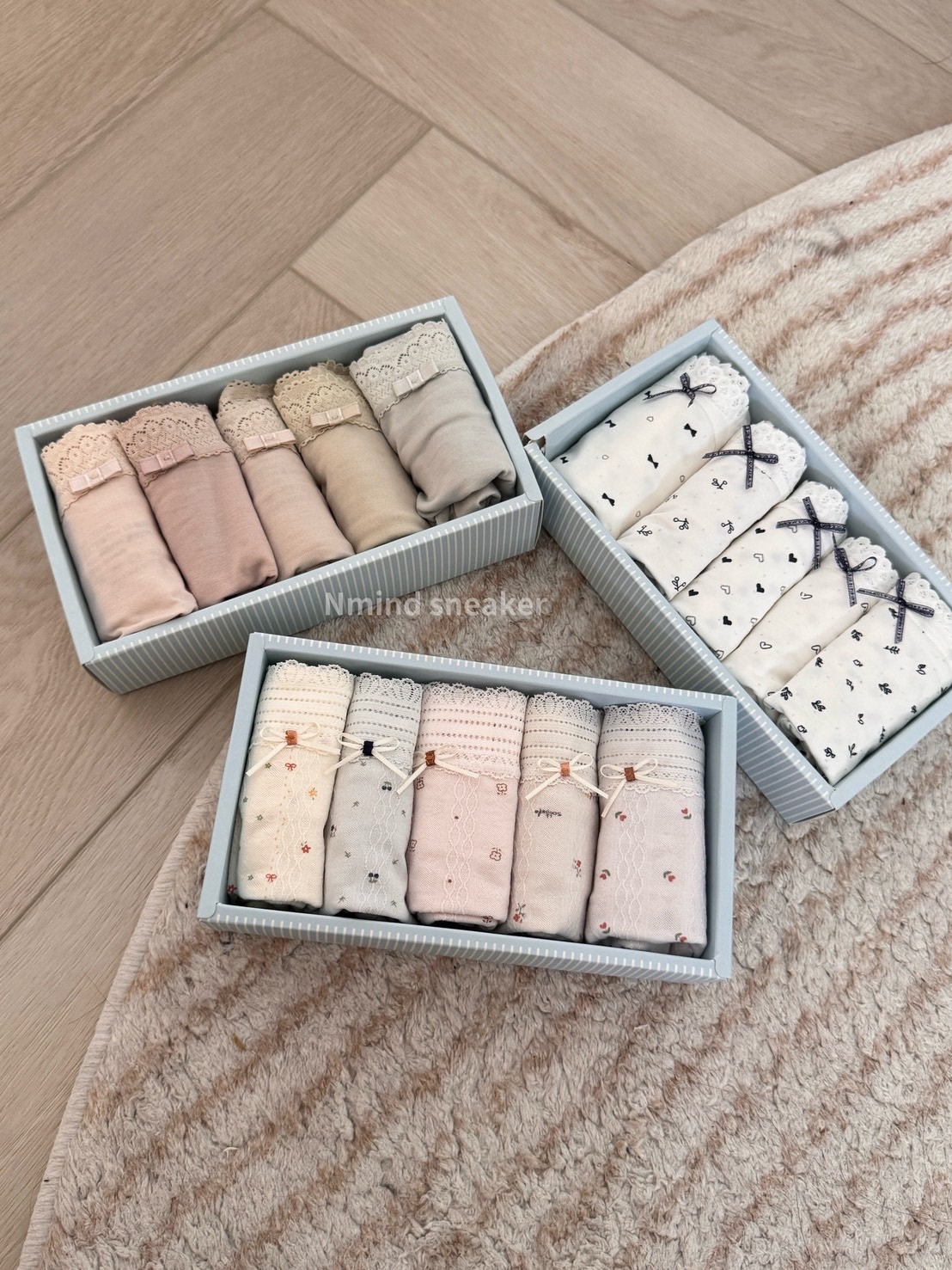<最貼心的陪伴☁️> 女孩的親膚小褲褲 禮盒組指定款 一組5入