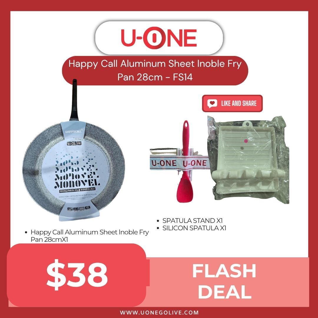 Happy Call Aluminum Sheet lnoble Fry Pan 28cm - FS14