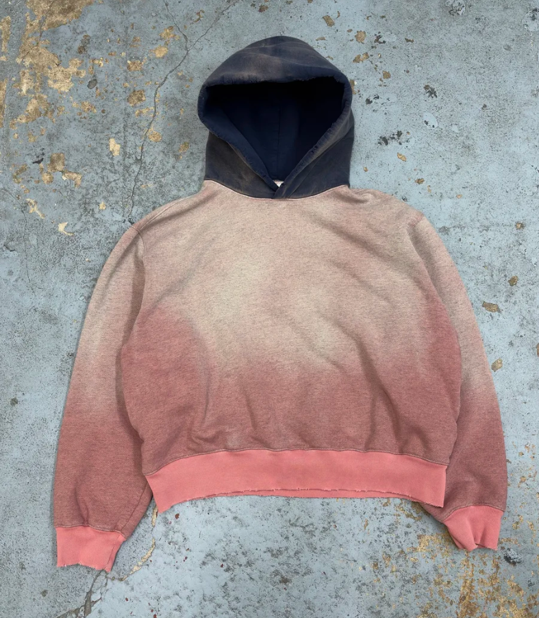 [現貨] MOOJIMOOJI CONTRAST HOODIE | MAUVE