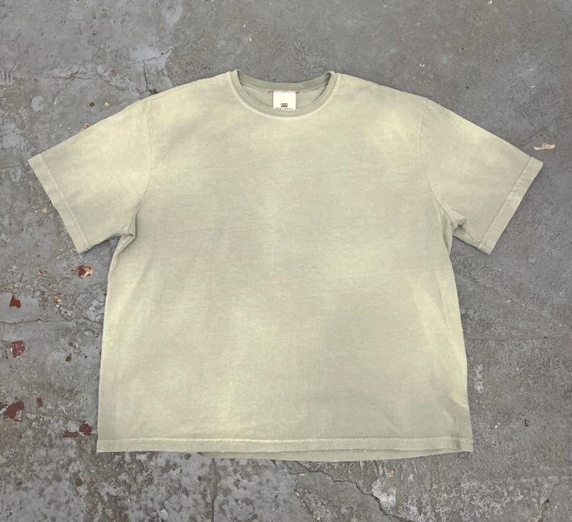 [現貨] MOOJIMOOJI OVERSIZED CROP TEE| SAGE GREEN