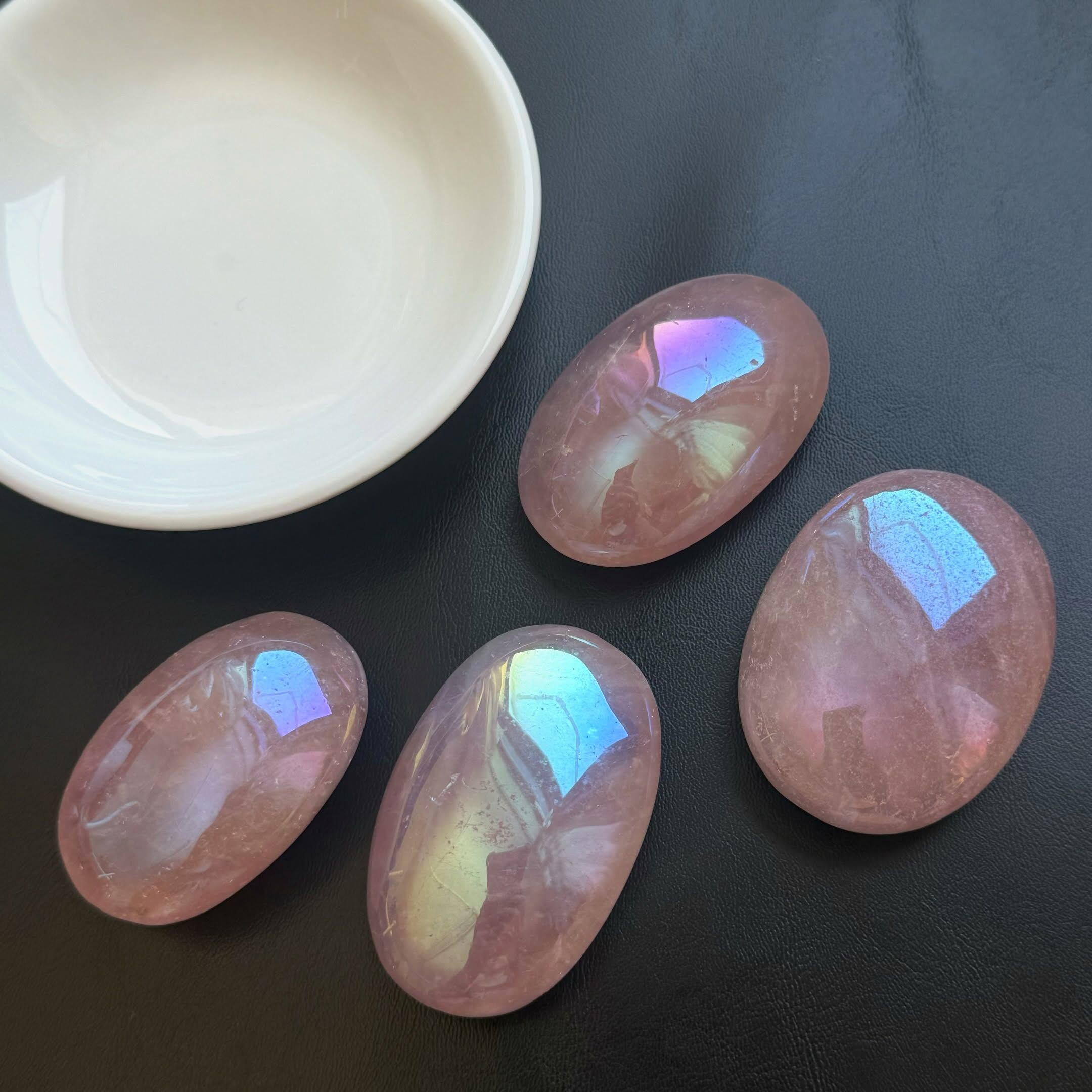 [原石] 粉晶 水光水晶 / 歐若拉水晶 水晶把玩